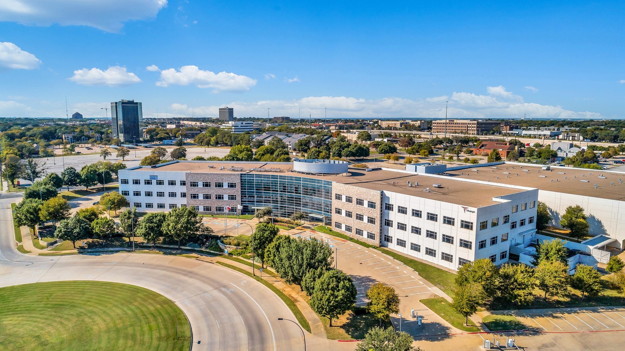 Ballpark Circle Aerial